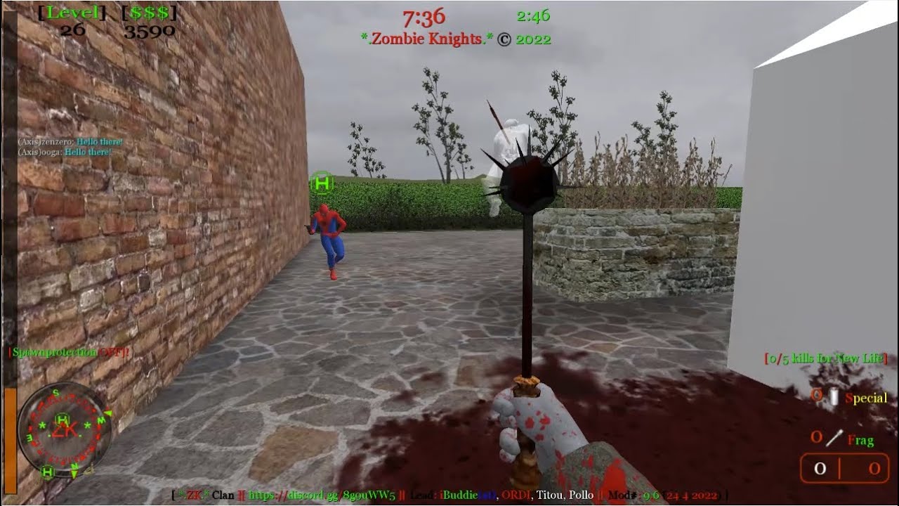 Call of Duty 2 PC Multiplayer ZK Zombies