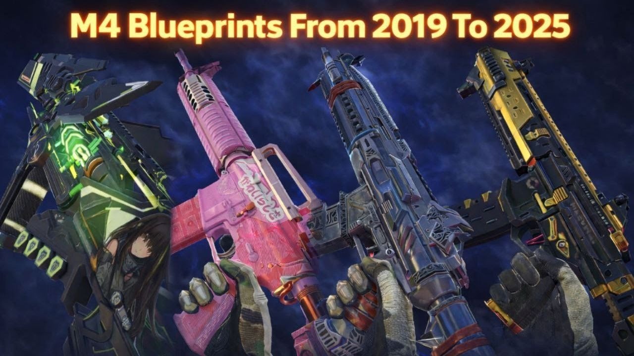 All Legendary And Special Epic M4 Blueprints From 2019 To 2025