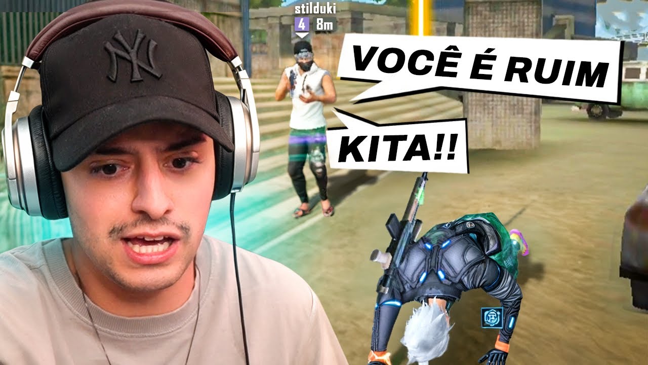 Voltei pro FREE FIRE e os ALEATÓRIOS me HUMILHARAM! | Gameplay