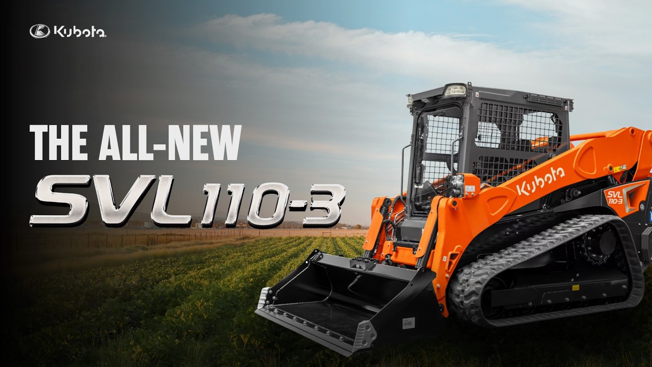 新型クボタSVL110-3をご紹介します