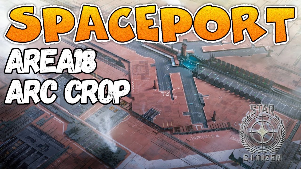 AREA 18 Space Port Landing Guide for Star Citizen 2024 | #guides #starcitizen