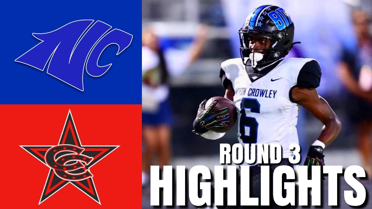 #TXHSFB : NORTH CROWLEY VS COPPELL | ROUND 3 PLAYOFF HIGHLIGHTS | MUST WATCH 😳🔥!