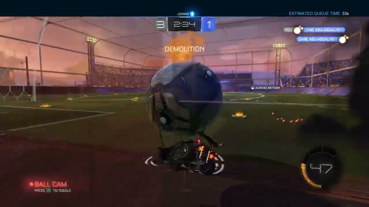 Rocket League® Respect Game 25
