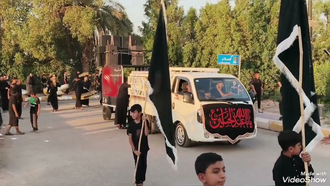 مواكب زنجيل عزاء الحسين .ع. ناحيه نفر.2025#السلام عليك يا ابا عبد الله الحسين.