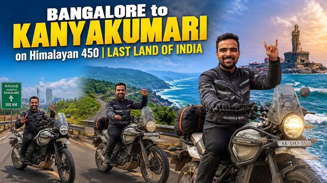 BANGALORE to KANYAKUMARI on HIMALAYAN 450 | A RIDE OF A LIFETIME