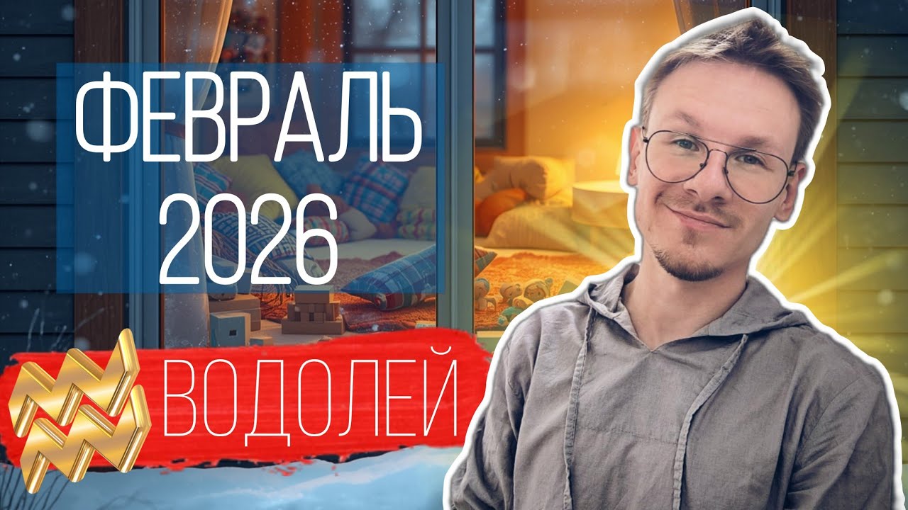 Водолей - гороскоп на Февраль 2026 года 
