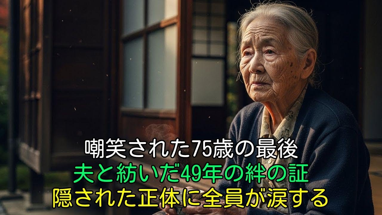 【涙腺崩壊】定年で若手に嘲笑された75歳の派遣おばあさん。1ヶ月後、大株主として現れた彼女の「本当の姿」に全員が凍りつき、涙しました。