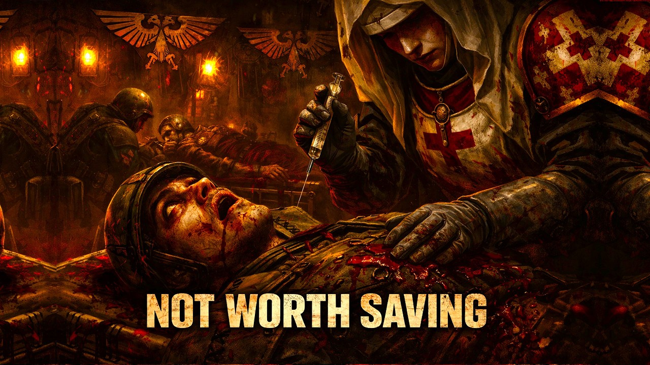 THE BRUTAL TRUTH ABOUT BEING A SORORITAS HOSPITALER & SEEING THE IMPERIUM’S MEDICAL REALITY IN WH40K