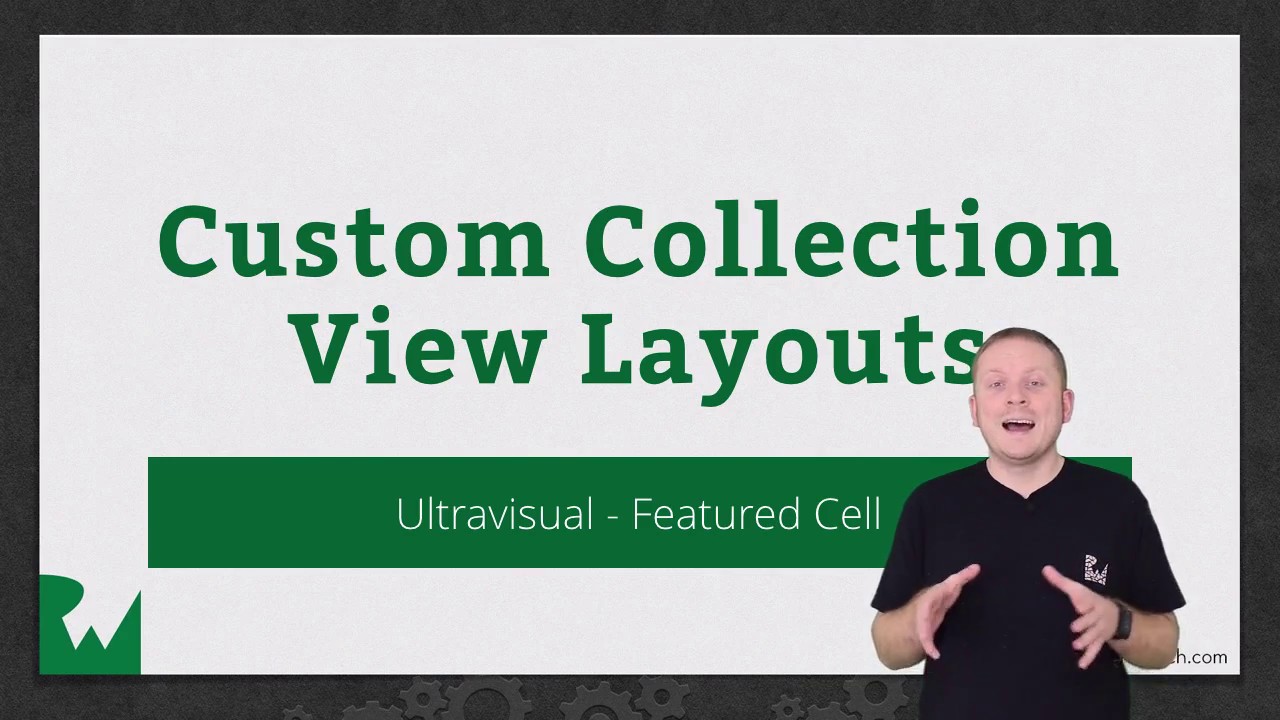 Featured Cell - Custom Collection View Layouts - raywenderlich.com