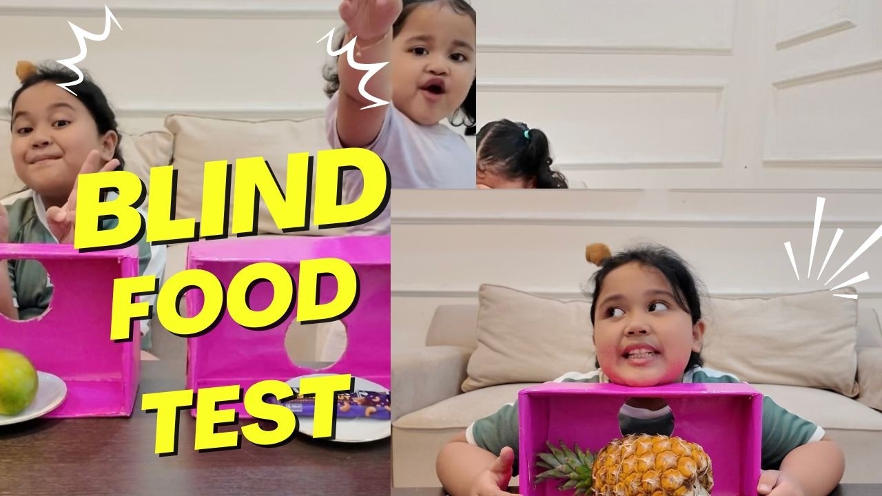 ALEENA & ALYSSA TRY HEALTHY FOOD AND PROCESS FOOD BATTLE
