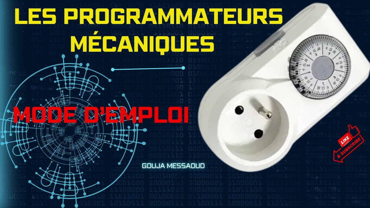 Programmateur prise / Programmateur / Comment fonctionne un programmateur électrique