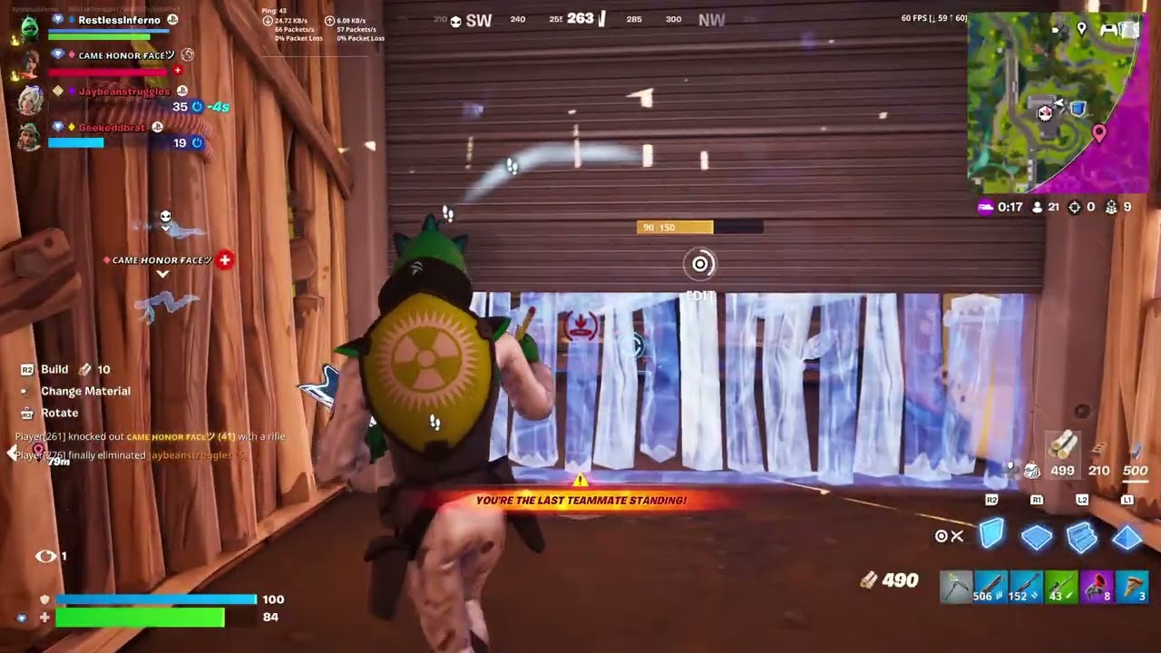 Fortnite: Ranked Reload Win 52