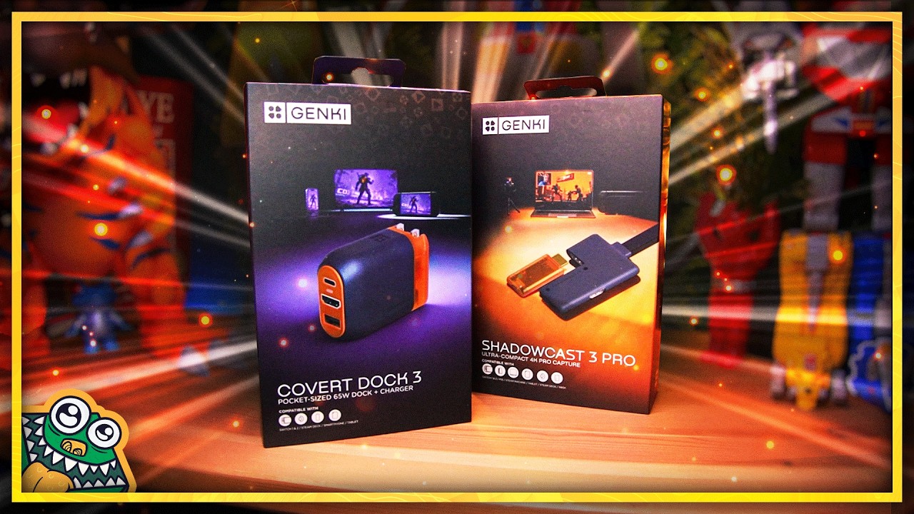 Genki Covert Dock 3 and ShadowCast 3 Pro - A Handheld console must-have! Unboxing and Overview
