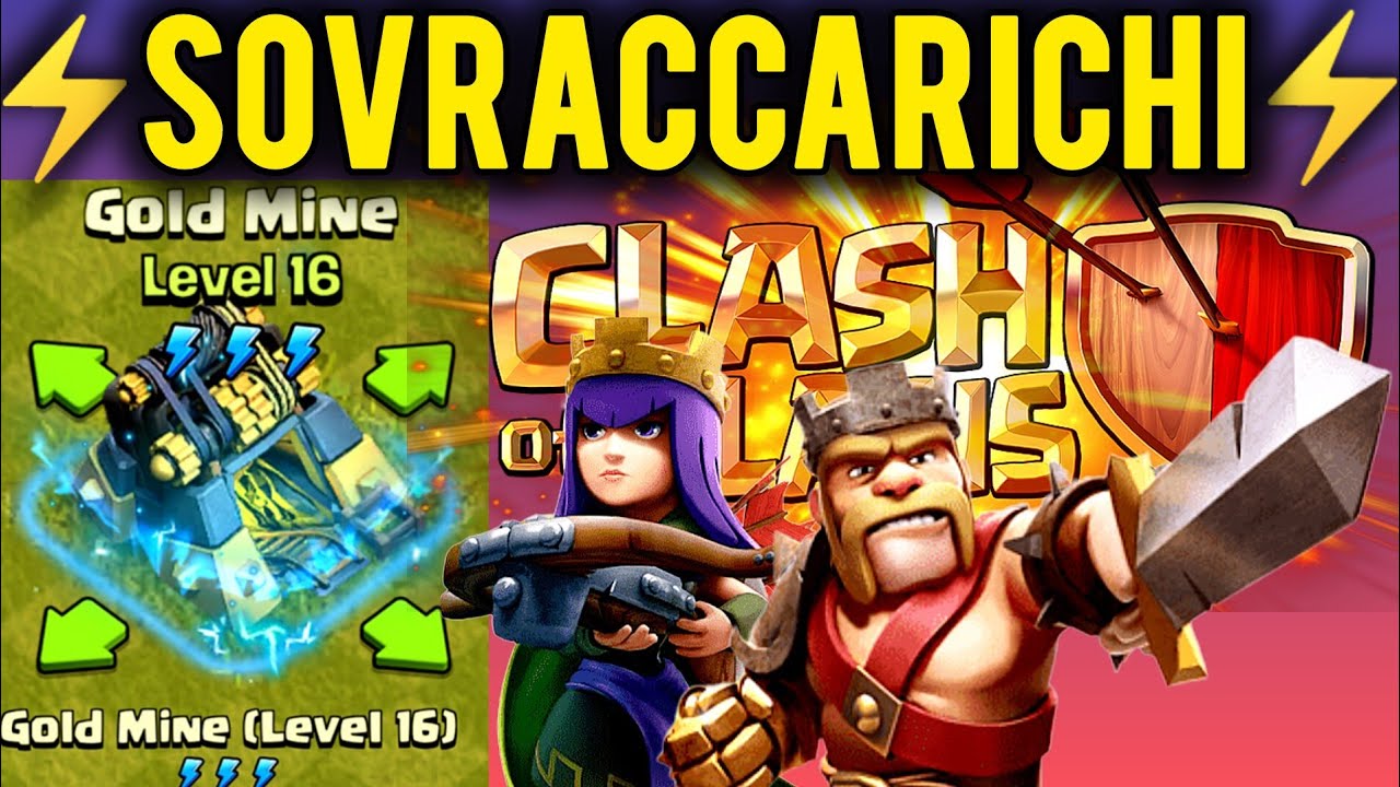 TUTTO SUI SOVRACCARICHI⁉️UNA GENIALATA😎 - Clash of Clans ITA