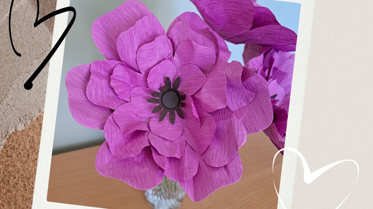 Crepe Paper Flower 