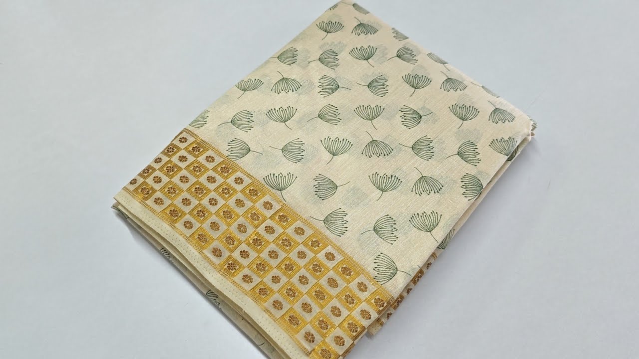 Printed Semi Tussar Silk Sarees FREE SHIPPING 