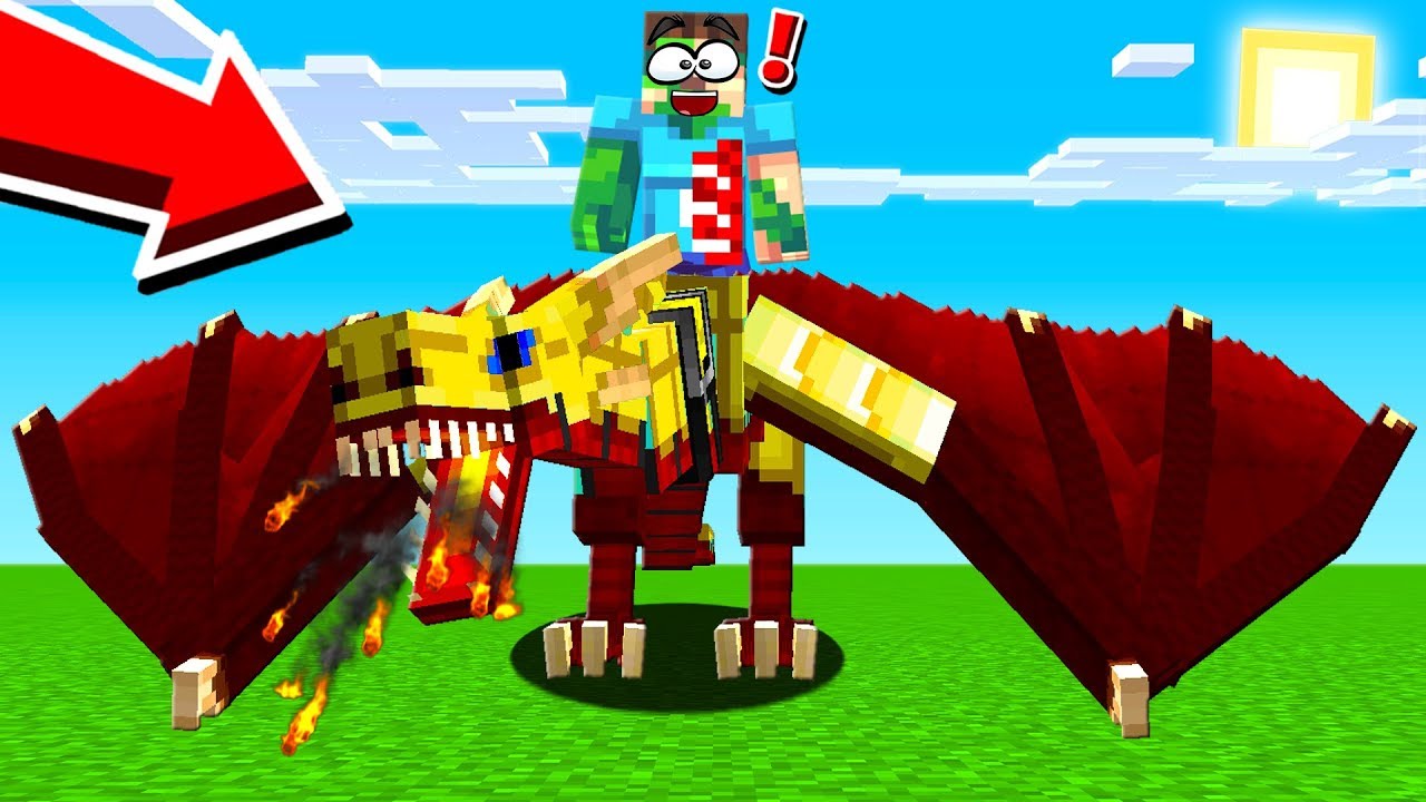 THE BIGGEST AND STRONGEST MINECRAFT DRAGON!