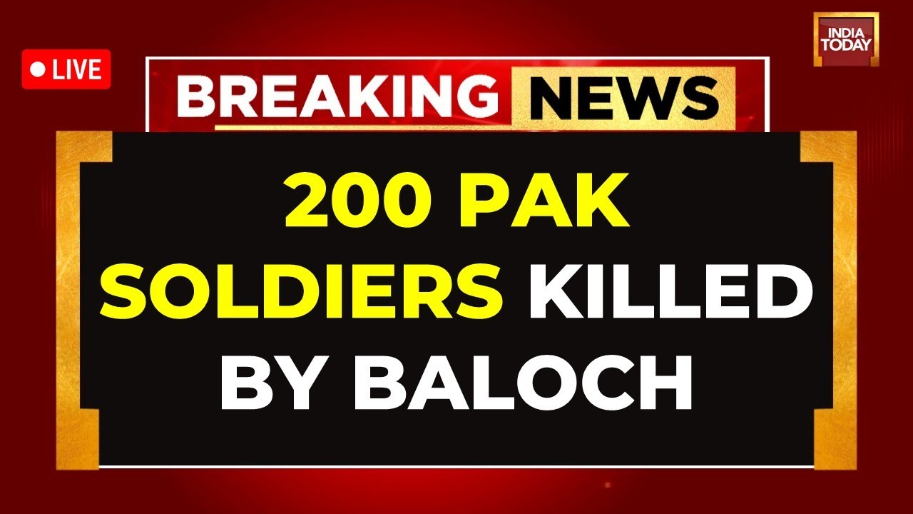 Pakistan News LIVE: Biggest Attack by Baloch on Pakistan | 200 Pakistan Soldiers Killed by BLA