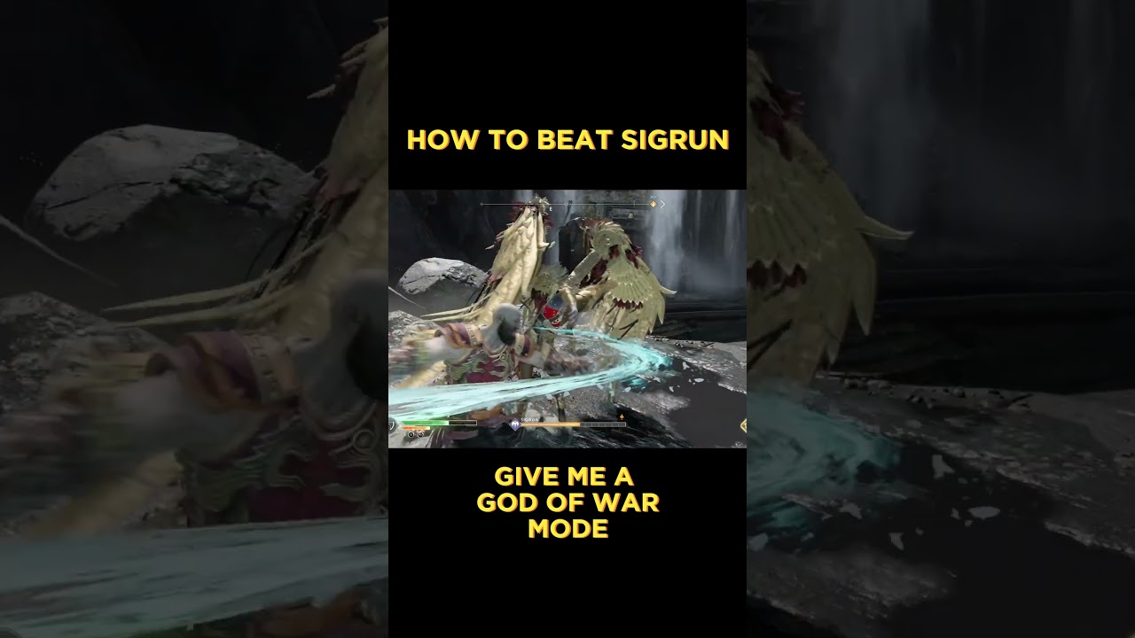 How to Beat Sigrun [Give Me God Of War Mode]
