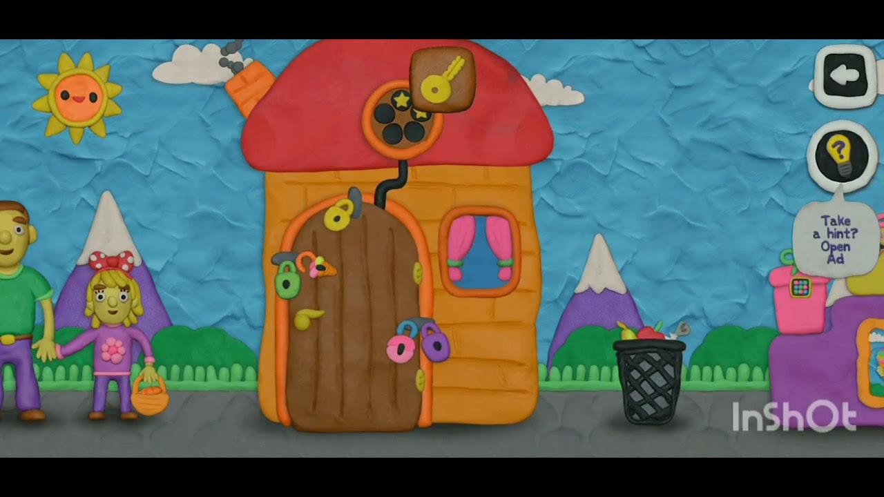 Who locked the door with 12 locks? 12 locks dad and daughters gameplay #gaming 