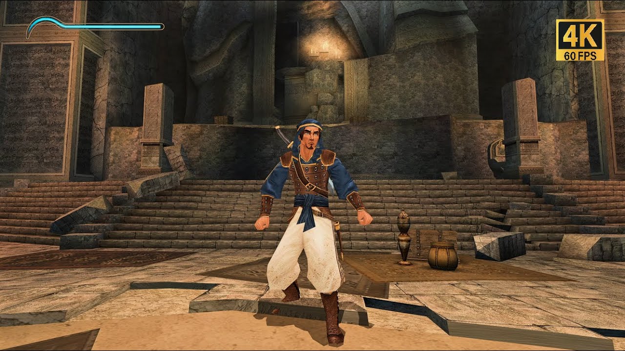 Prince of Persia: The Sands of Time Gameplay PCSX2 4K/60FPS (HD Texture Pack) en Español