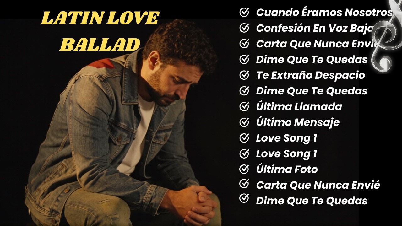 Latin Pop Ballad Full Melody | Romantic Spanish Love Song