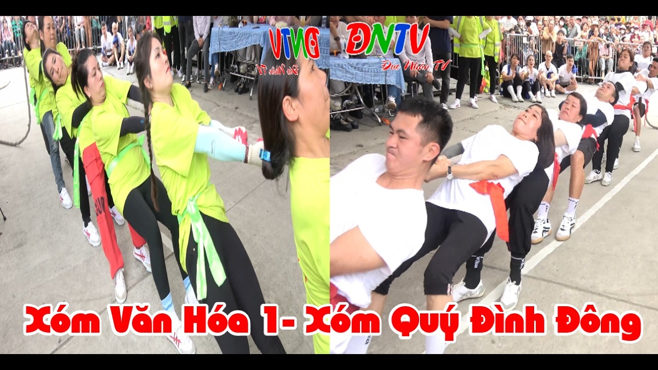 QUÁ CĂNG TRẬN BÁN KẾT 1: QUÝ ĐÌNH ĐÔNG GẶP VĂN HOÁ 1 GIẢI KÉO CO LỄ HỘI THƯỢNG TRÌ XÃ Ô DIÊN 