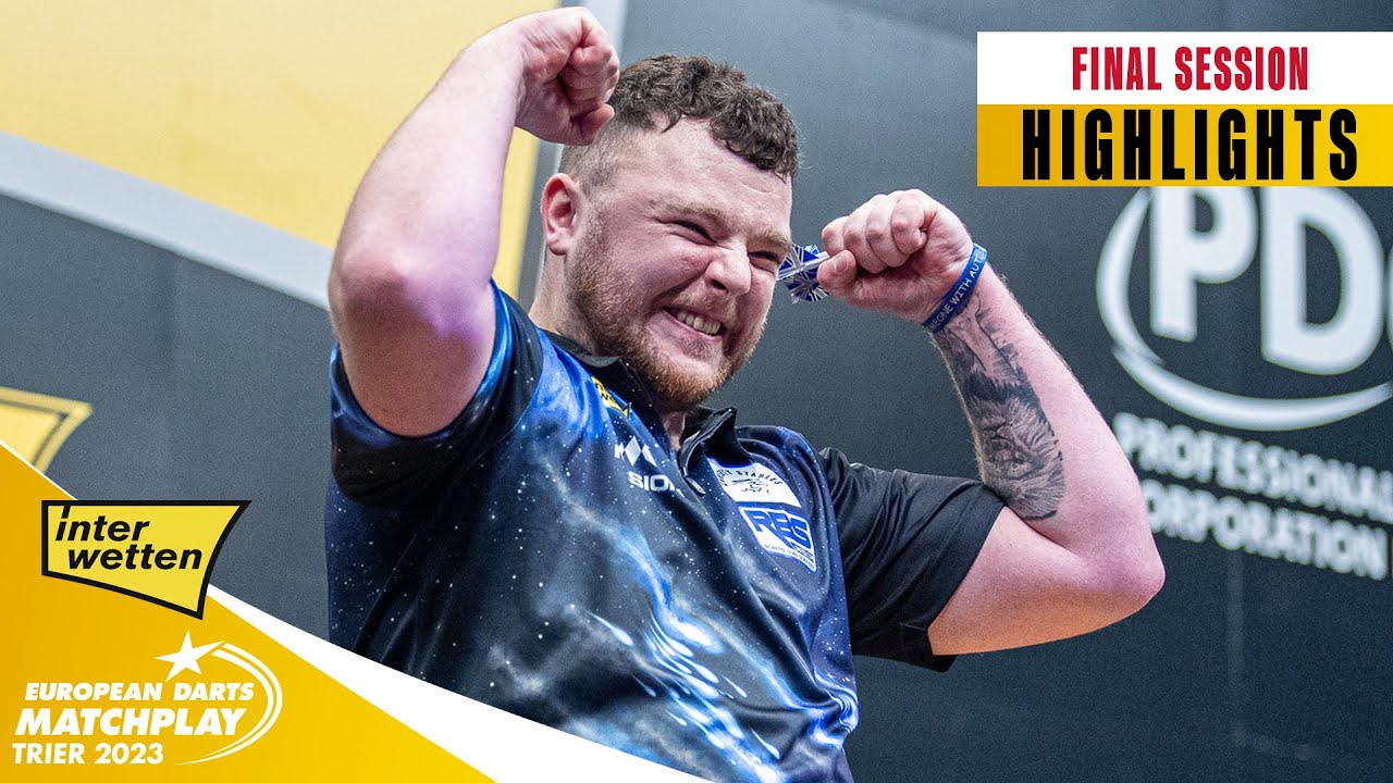 THRILLING FINALE | QFs, SFs & Final Highlights | 2023 German Darts Open