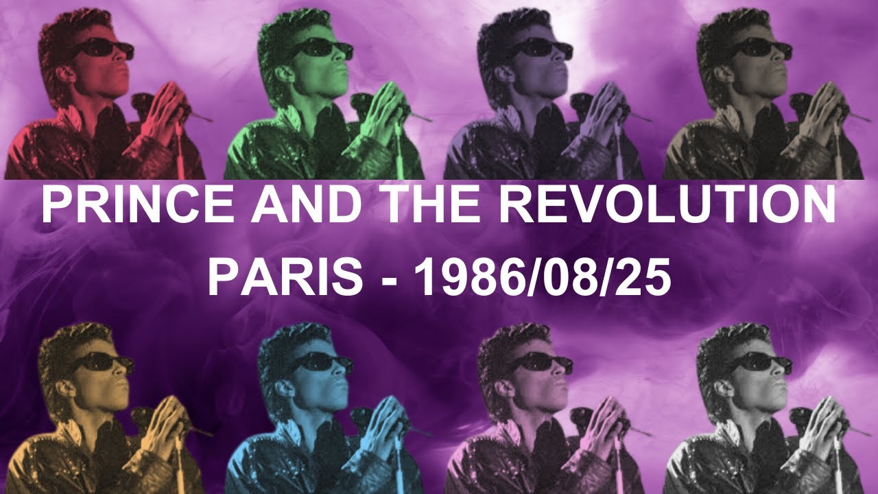 Prince & The Revolution's Epic Parade Tour Performance in Paris | August 25, 1986 (amateur footage)