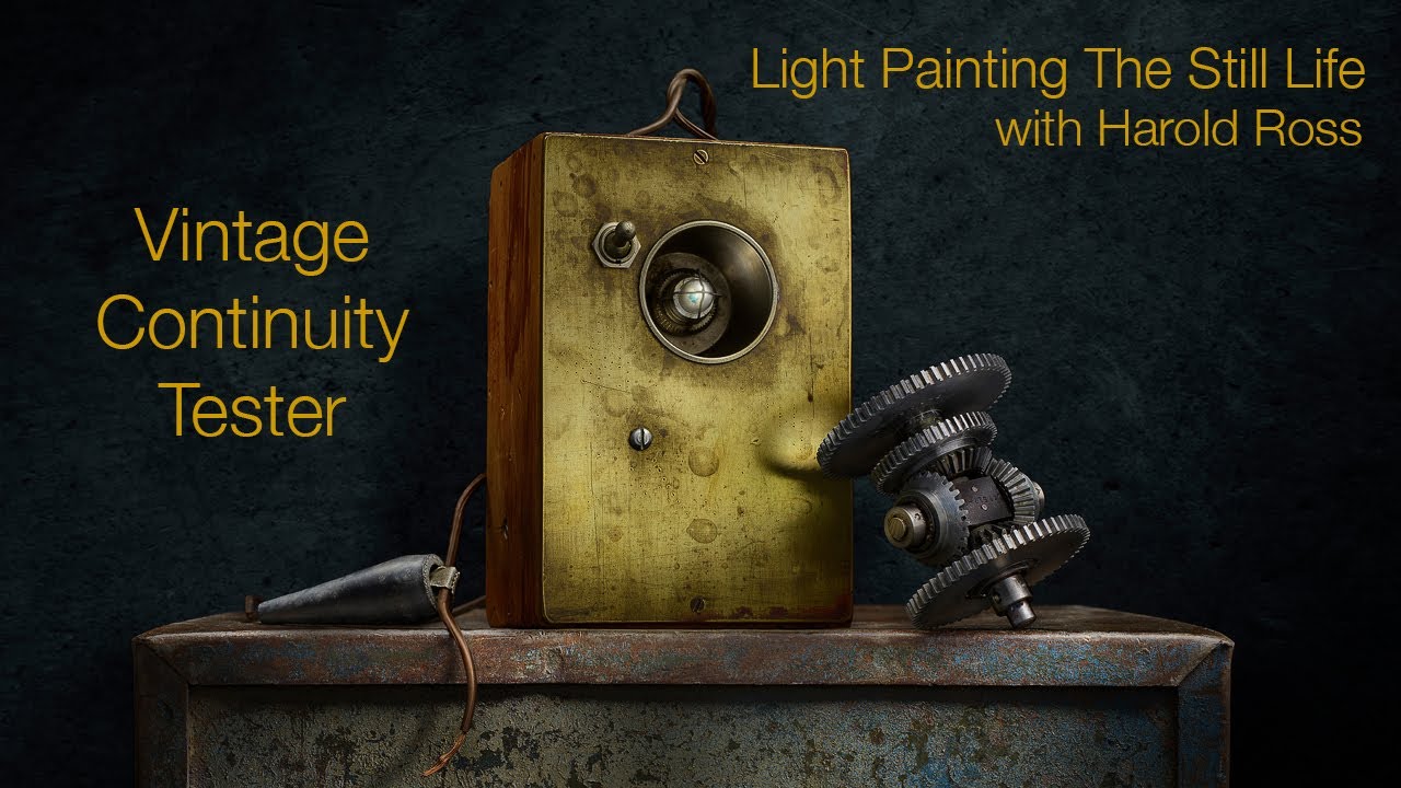 Light Painting A Vintage Continuity Tester