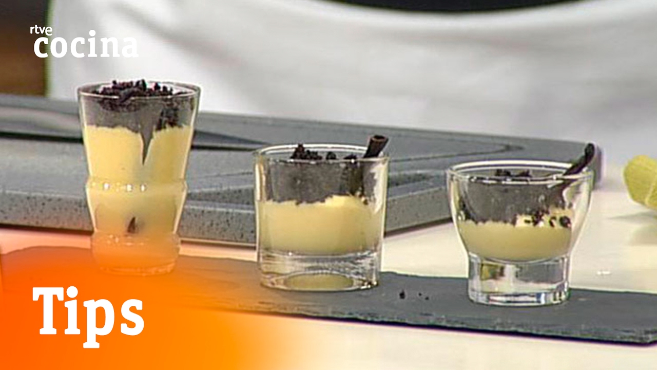 Crema de mango con tierra dulce - Tips | RTVE Cocina