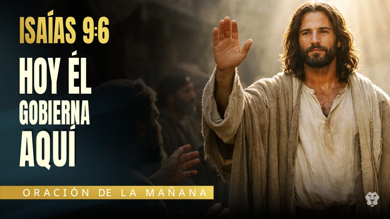 ANTES DE ABRIR LOS OJOS, ÉL YA REINA | Isaías 9:6 | Oración de la Mañana