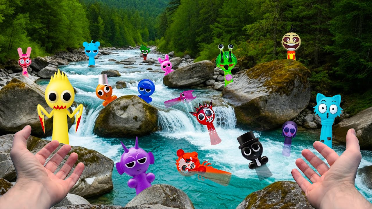 Znalazłem WSZYSTKIE SPRUNKI ukryte w tym leśnym strumieniu... To, co wydarzyło się p&oacute;źniej, zszok...