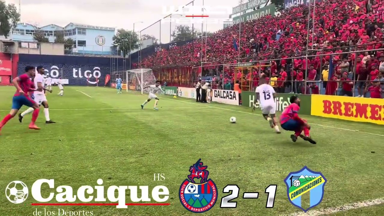 Municipal gana el clásico 333 a Comunicaciones