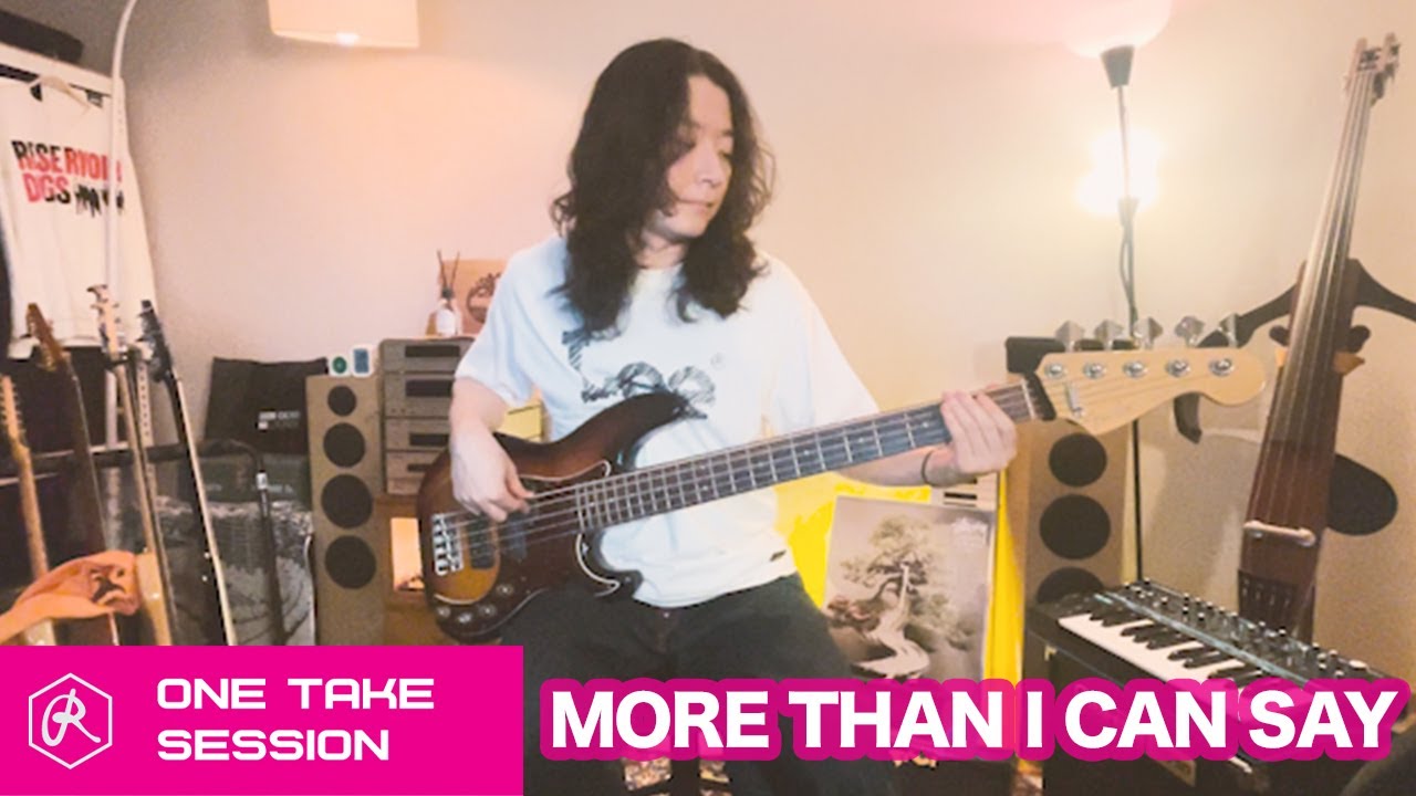 [OneTakeSession] Leo Sayer - More Than I Can Say (Bass Cover)
