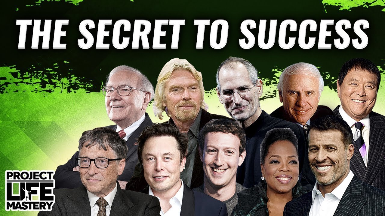 #1 Success Secret Of Tony Robbins, Oprah, Richard Branson, Bill Gates, Warren Buffett & Elon Musk