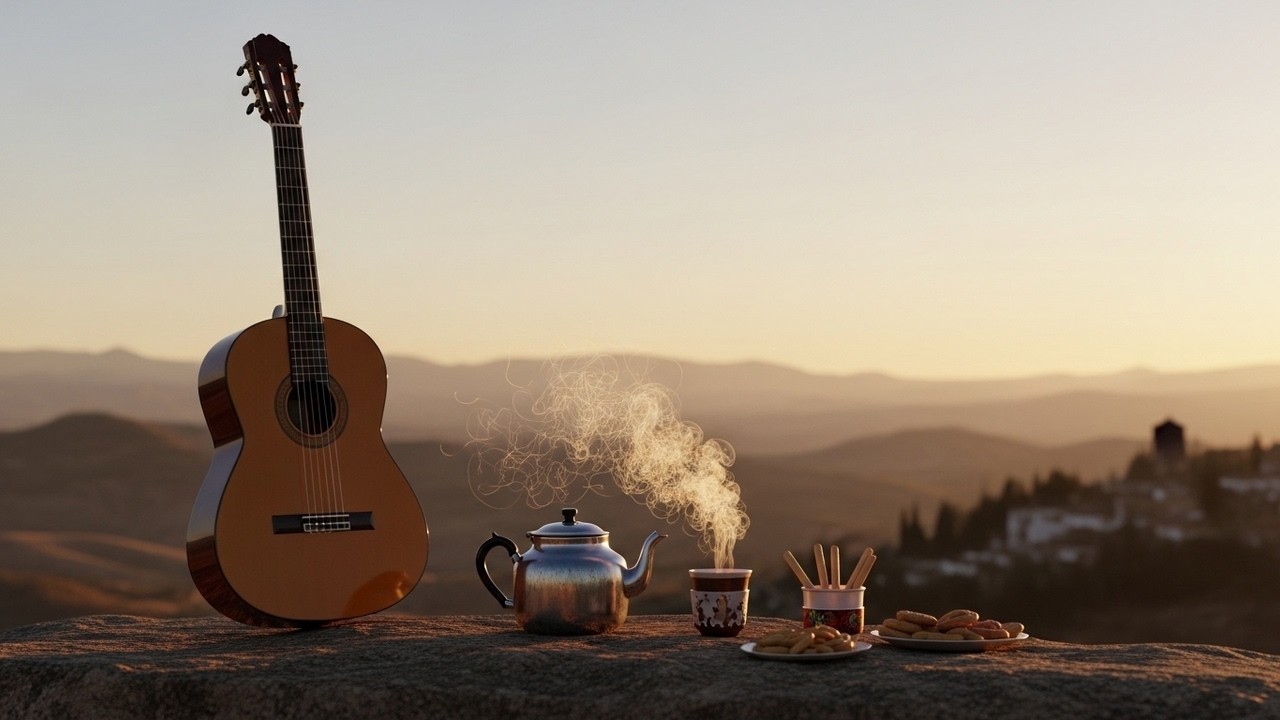 Spanish Guitar & Oud - Beautiful Flamenco Rumba Instrumental For Stable Soft Presence
