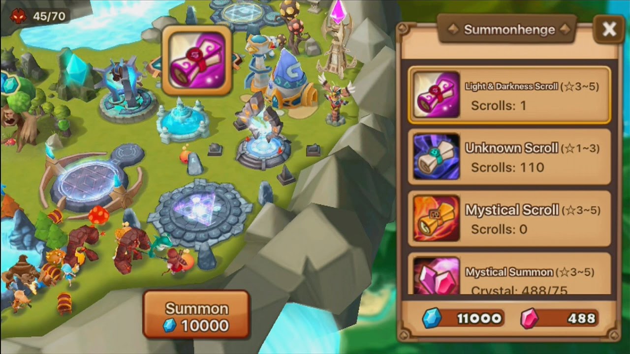 Summoners War: Light & Darkness Scroll