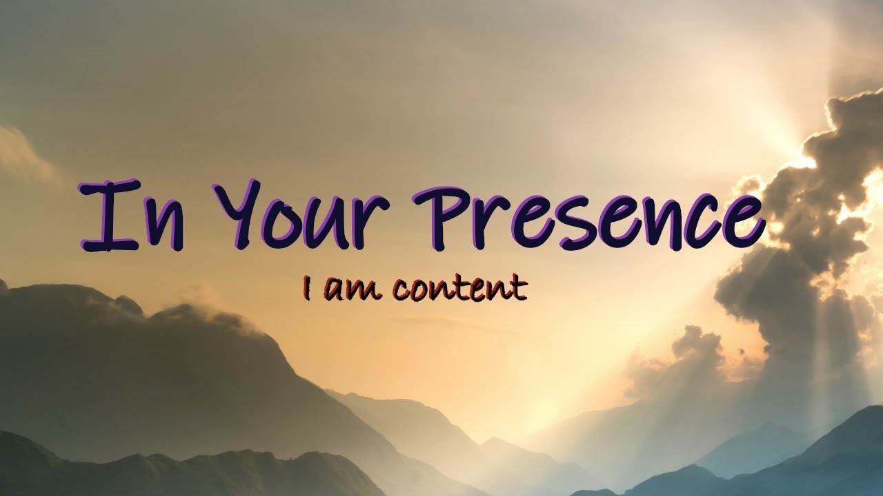 In Your presence I am content | Worship Instrumental Music |