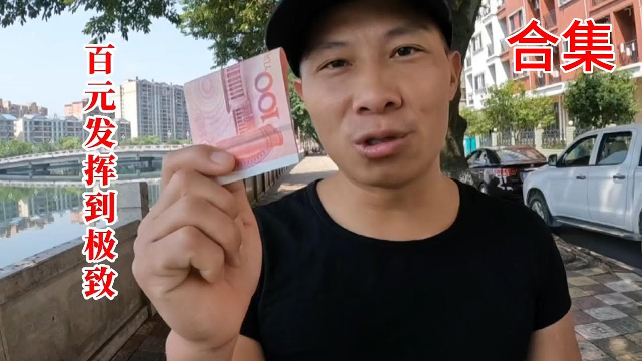 【百元求生 | 一口氣看完】挑戰100元買物資荒野求生，換你會選擇買什麼？能生存多久？