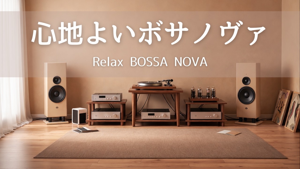 【Comfortable Bossa Nova】Cafe BGM for Studying & Work | Focus & Relaxing Music for Productivity