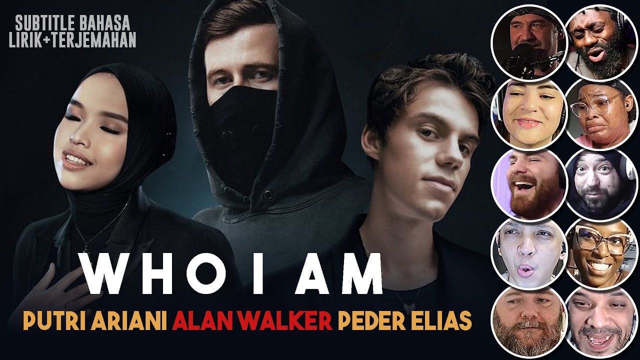 САМЫЙ ЖДАЕМЫЙ❗💥 Алан Уок, Путри Ариани, Педер Элиас - ПОДБОРКА РЕАКЦИЙ «Who I Am»