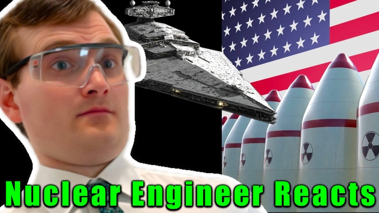 USA Nuclear Arsenal vs. Imperial Star Destroyer - Nuclear Engineer Reacts to EckhartsLadder