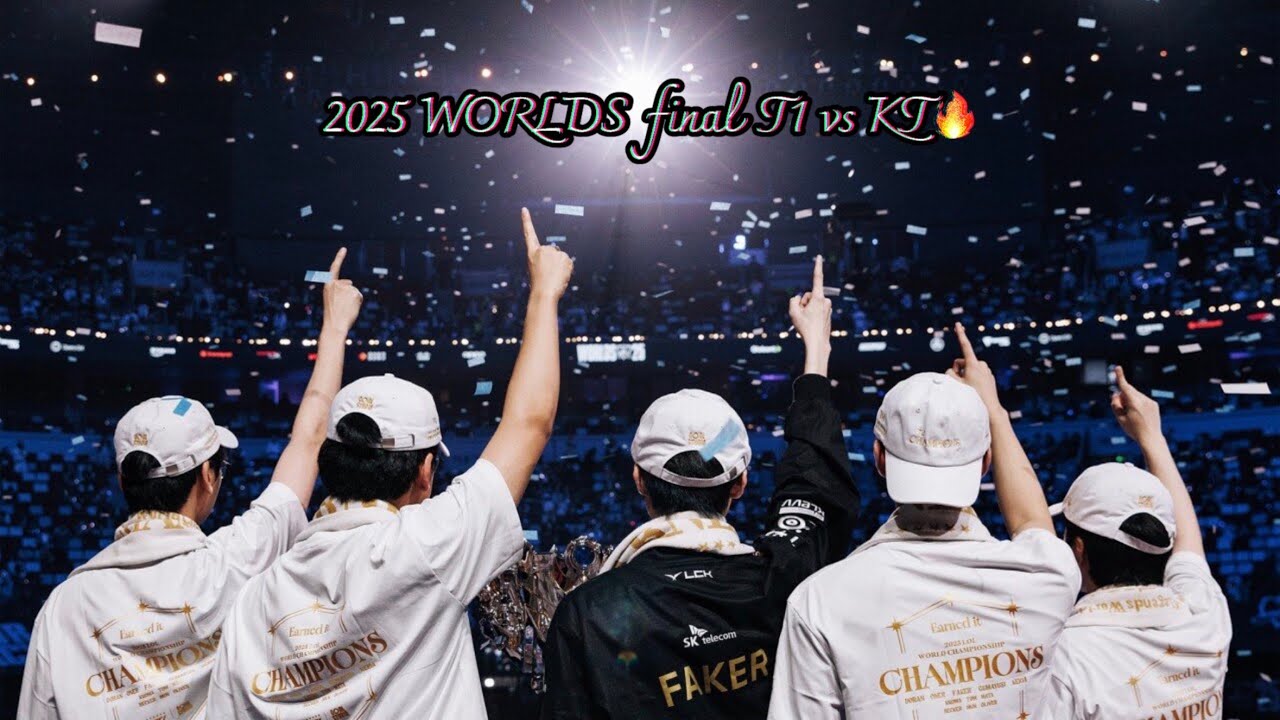 ⭐️⭐️⭐️소년들이여 신화가 되어라⭐️⭐️🌟| 2025 Worlds 결승전 | T1 vs KT🔥 | 방구석잠옷 LCK | 티원팬리액션