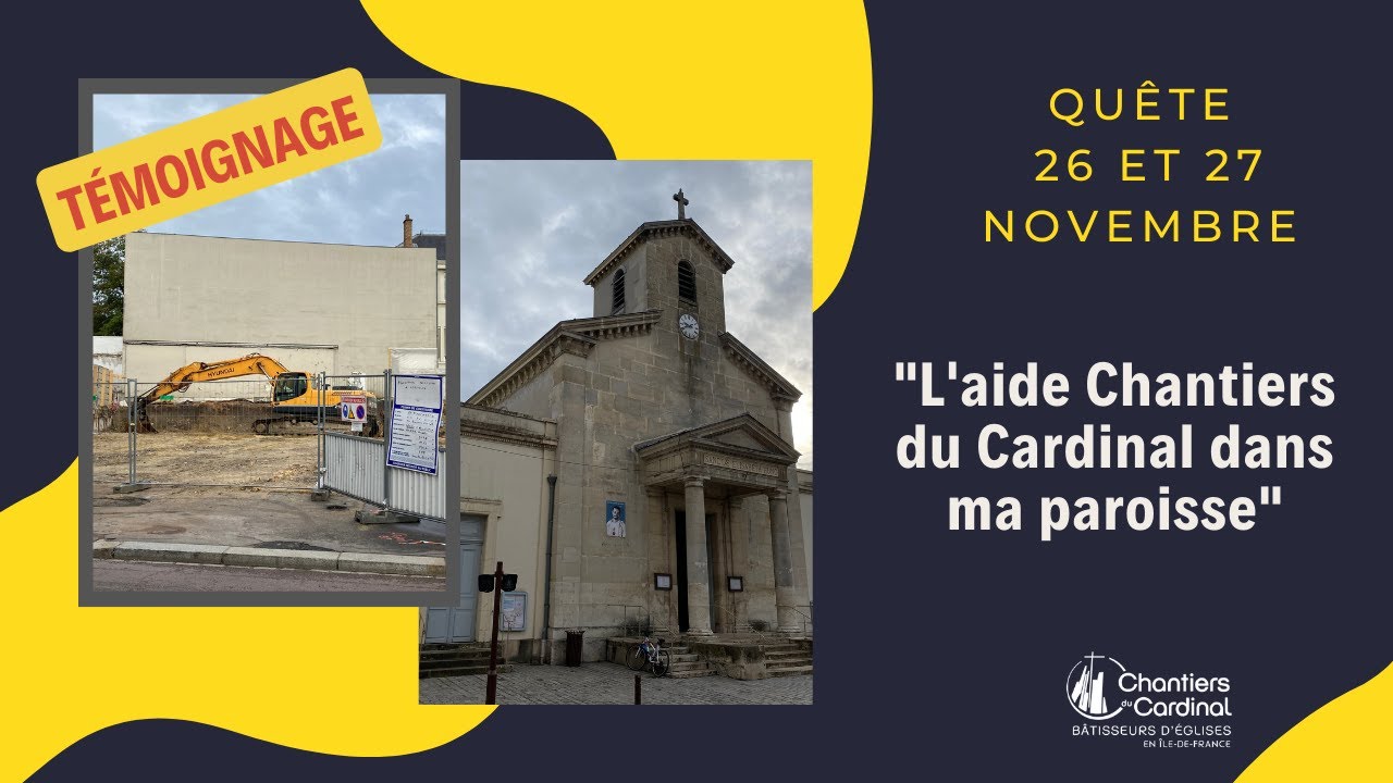 Participez à la quête annuelle des Chantiers du Cardinal