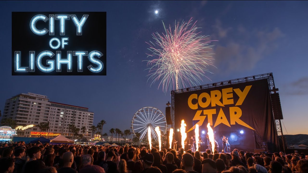 Corey Star - City of Lights | 80s Synth Rock