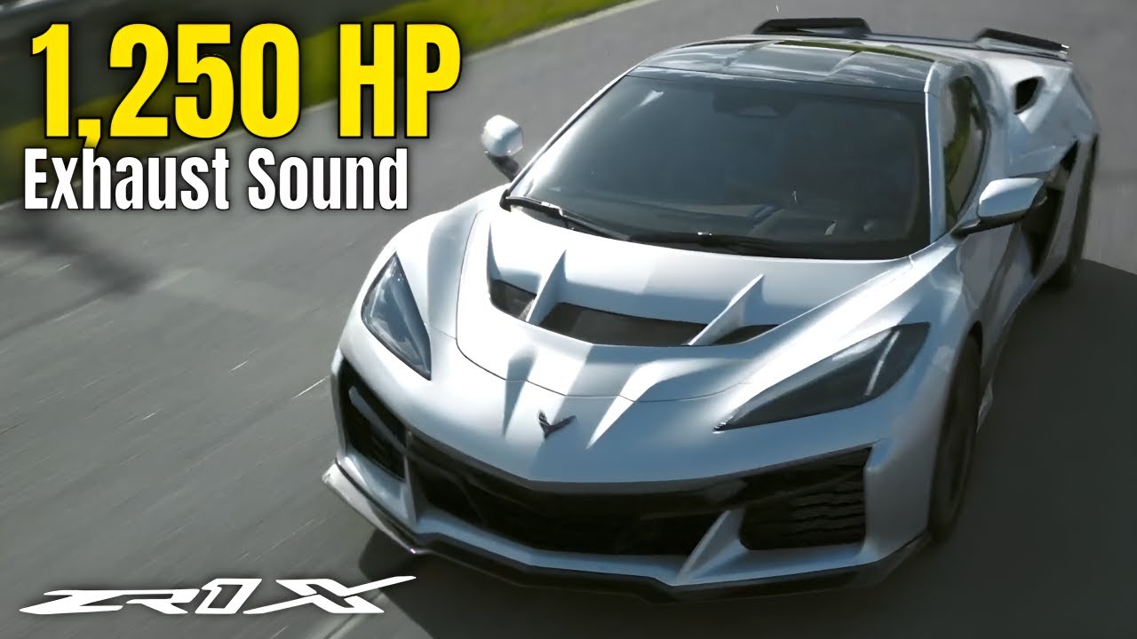 2026 Corvette ZR1X 1250 HP Exhaust Sound