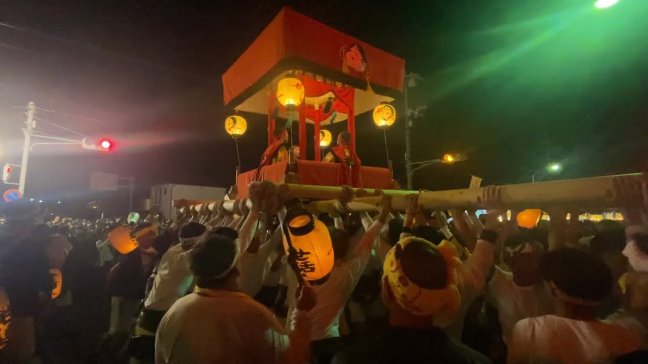 令和5年度 御坊祭 宵宮 濵之瀨組 若連行事 2023.10.4