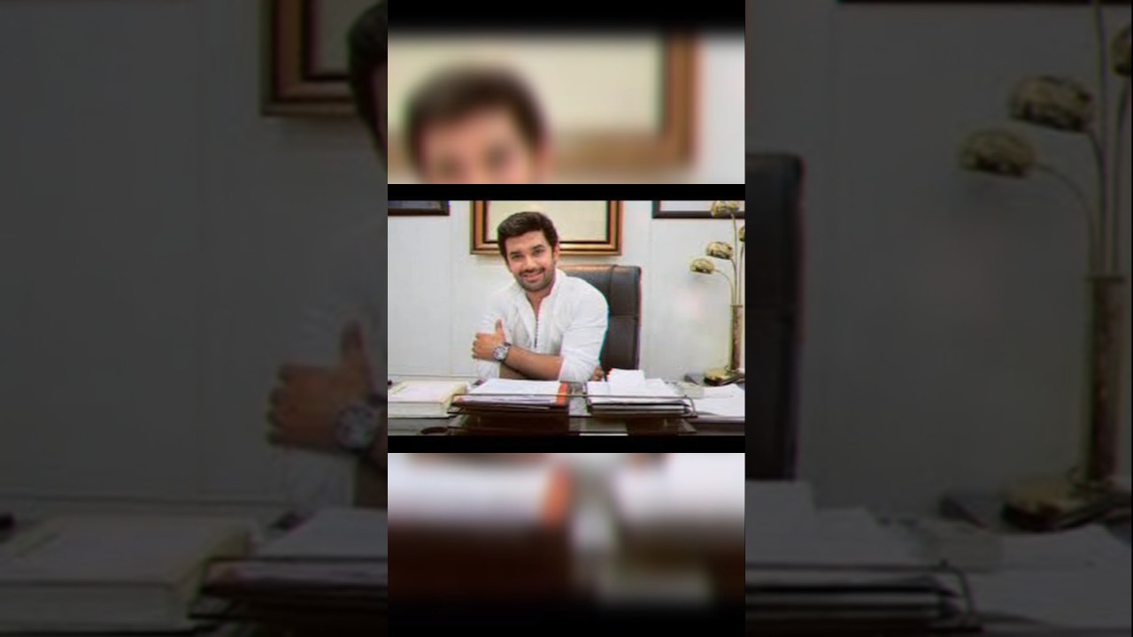 Chirag paswan ke smile photo