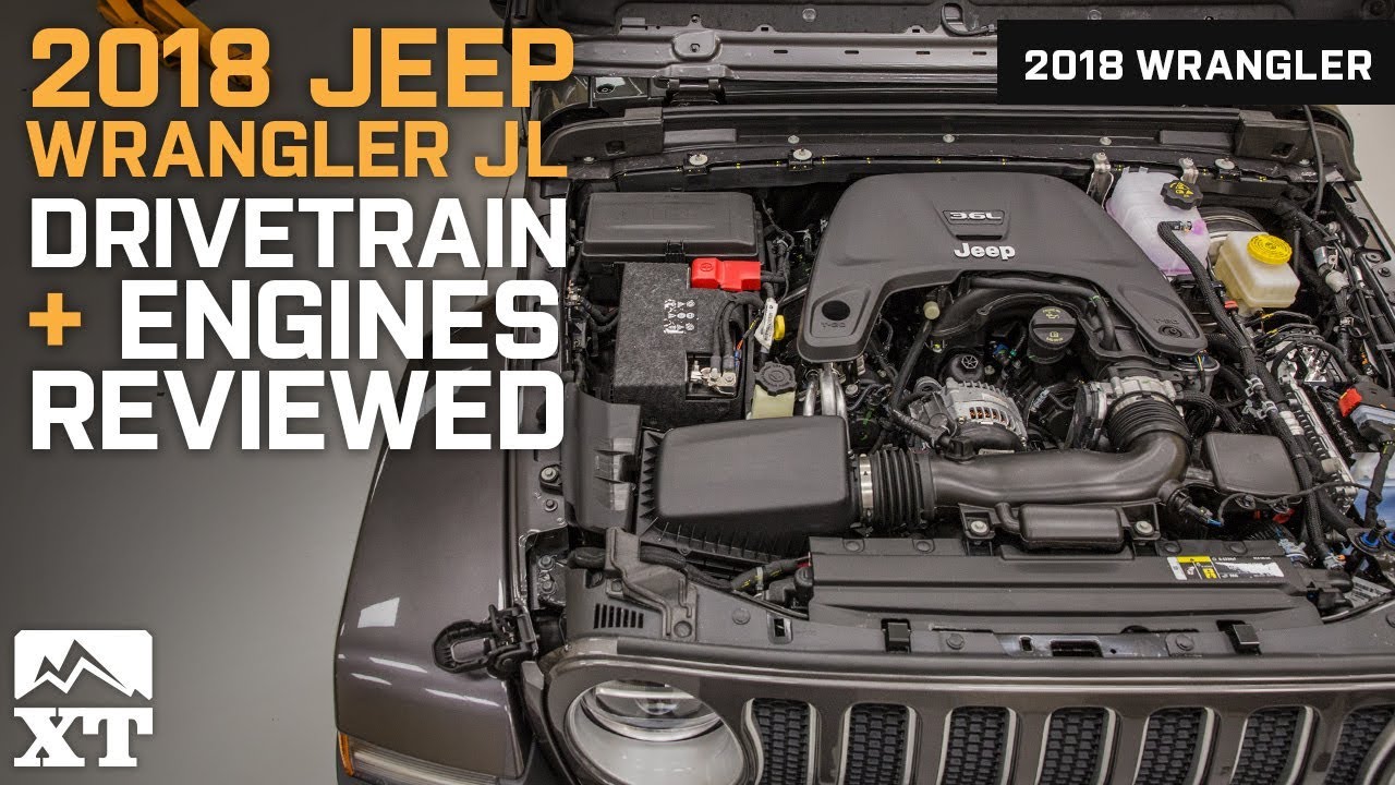 2018 Jeep Wrangler JL Engines and Drivetrain Reviewed - In Depth Look At The JL's New Engines
